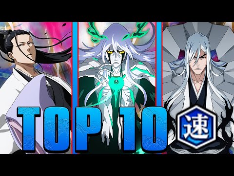 (JANUARY 2023) TOP 10 BEST SPEED CHARACTERS FOR PVE! Bleach Brave Souls