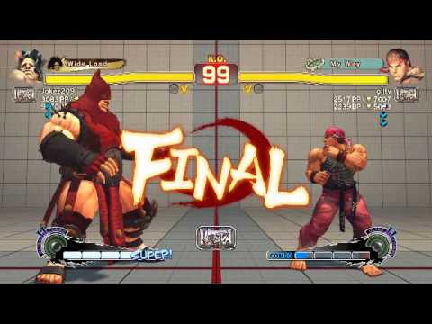 USF4 XBL True Love U2 gllty (ryu) vs jokez209(hugo)
