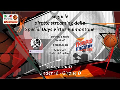 Virtus Valmontone Vs Campus Piemonte BK - 2^ Fase Under 18 Eccellenza