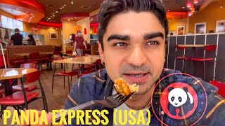 Indian Trying Chinese Food in America 🇺🇸|PANDA EXPRESS FOOD REVIEW in Dallas, Texas|Hindi vlog