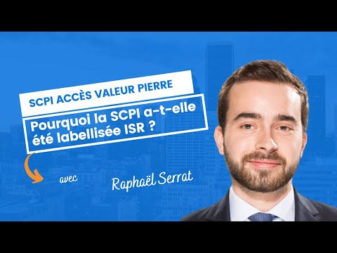 Pourquoi Accès Valeur Pierre a-t-elle été labellisée ISR ?