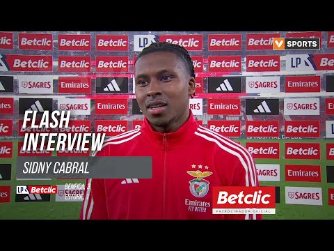 I Liga (#17) | Benfica 3-1 Estoril: Flash Interview Sidny Cabral