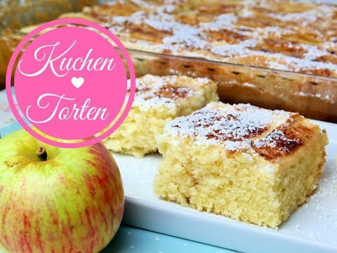Mega moist apple sheet cake | light and airy | sheet cake