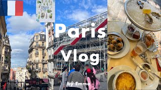 【France🇫🇷】ステイinパリ❷|友人とディナー|愛される日本カルチャー| グルメ、カフェ、街歩き|モンマルトル、ポンピドゥーセンターからパリを一望|カルチェラタン|空港行き鉄道