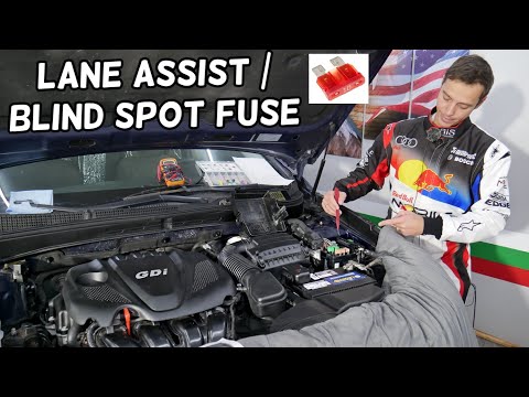 KIA OPTIMA LANE ASSSIST FUSE, BLIND SPOT FUSE LOCATION REPLACEMENT