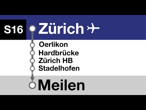 ZVV (SBB) Ansagen » S16 Zürich Flughafen — Herrliberg-Feldmeilen — Meilen | SLBahnen