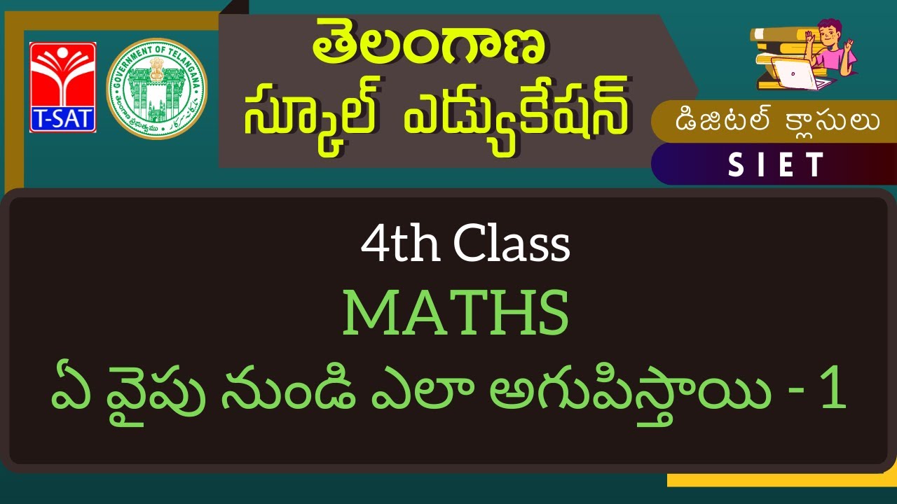 4th Class || MATHS : ఏ వైపు నుండి ఎలా అగుపిస్తాయి - 1