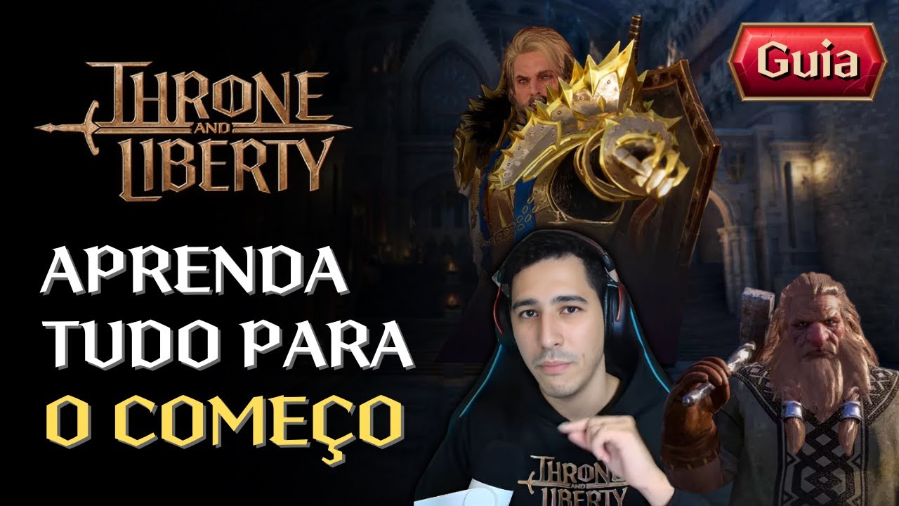 GUIA DEFINITIVO PARA COMEÇAR BEM - GUIA PARA INICIANTE | THRONE AND LIBERTY