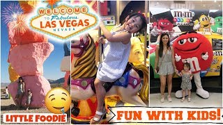 Best Things To Do and Eat in Vegas with Kids- Toddler  Family Friendly Free and Fun