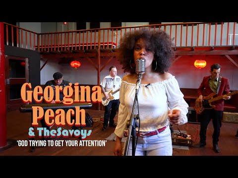'God Trying To Get Your Attention' GEORGINA PEACH & THE SAVOYS (Moira, Utrecht) BOPFLIX sessions