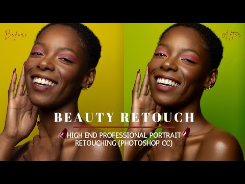 Beauty Photography Retouch | High End Professional Portrait Speed Retouching Photoshop CC