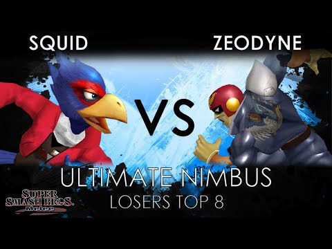 Ultimate Nimbus - PS | Squid (Falco) VS Zeo (Falcon) - SSBM Losers Top 8