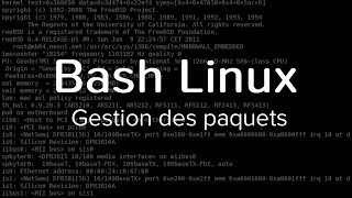 Bash Linux #3 - Gestion des paquets