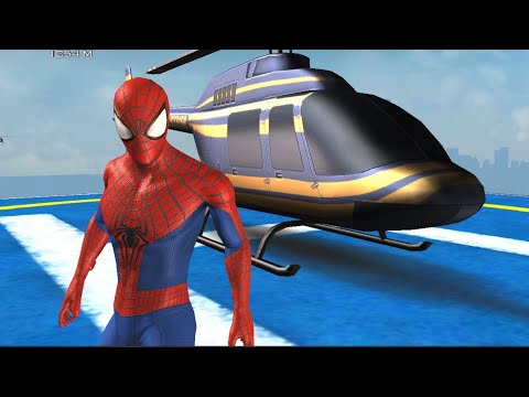 THE AMAZING SPIDER MAN 2 Walkthrough Gameplay Part 22 - HELICOPTER CRASH