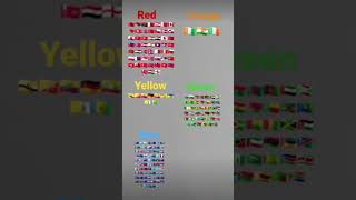 red orange yellow green blue