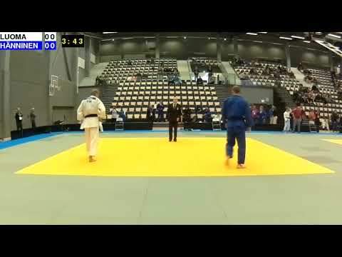 Finnish Judo Open 2018: M-81: LUOMA - HÄNNINEN