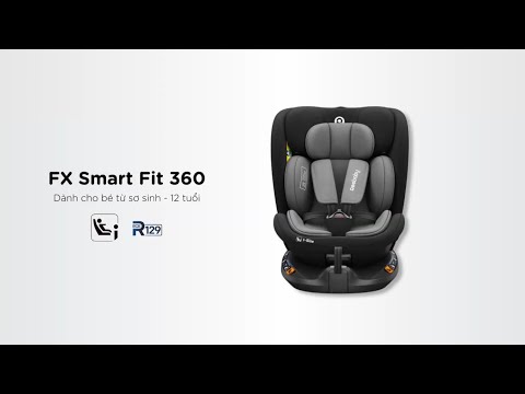 Ghế ngồi ô tô trẻ em Reebaby C018 FX Smart Fit 360