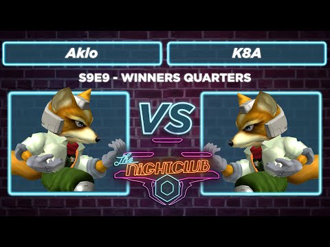 The Nightclub S9E9: Aklo vs K8A - Winners Quarters SSBM
