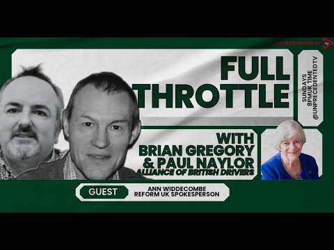 Full Throttle | Ann Widdecombe | Net Zero, Road Safety & Digital ID