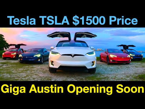 Tesla TSLA 2022 Price Prediction $1500 | Gigafactory Austin Opening in Days | Full Self Driving 🔥🔥🔥
