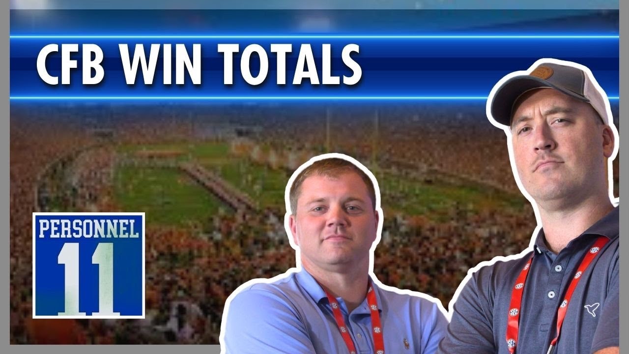 Picking College football win totals for 2024 | 11 Personnel