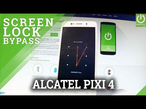 ALCATEL Pixi 4 Hard Reset / Bypass Pattern Lock / Wipe Data