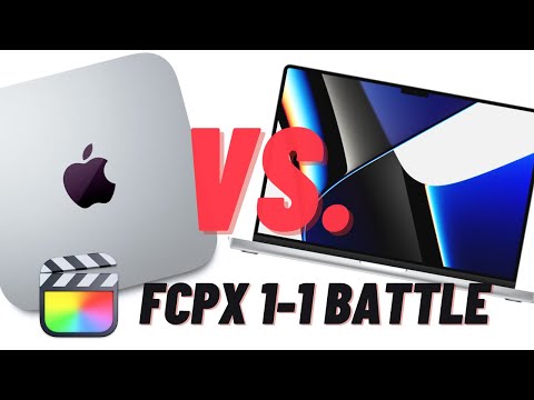 FCPX BATTLE!!🤯 M1 Mac mini vs. M1 Max MacBook Pro
