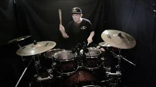 CJR Drums | After The Burial - Heavy Lies The Ground (drum cover)