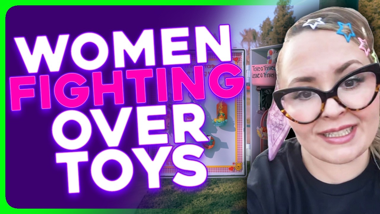 Adult Women Fight Each other Over Trinket Boxes