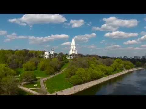 Москва, Коломенское. Аэросъемка с квадрокоптера DJI Phantom 4. Time to Fly #1