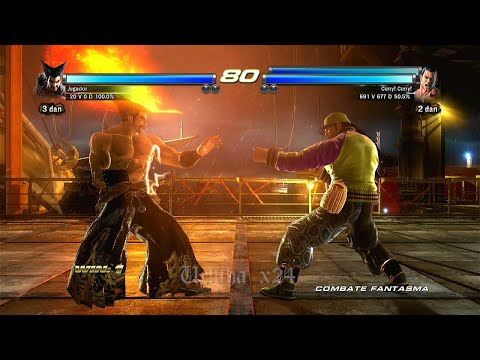 97_6 Heihachi Mishima vs Feng y Michelle  - Tekken Tag 2 ( Anakin-x24 ) PS3