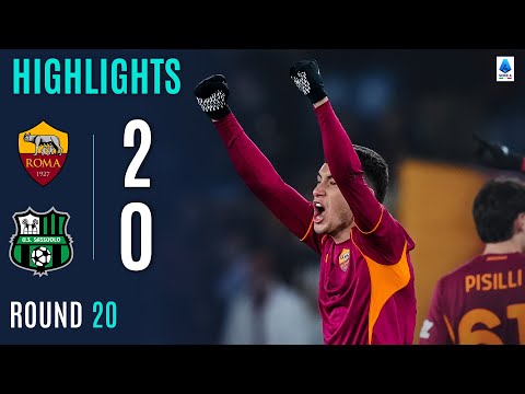 ROMA-SASSUOLO 2-0 | HIGHLIGHTS | Koné and Soulé Strike Two in Three Minutes   | SERIE A 2025/26