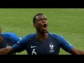 Paul Pogba vs Croatia World Cup 2018 Final HD 1080i   English Commentary