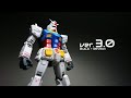 MG RX 78 2 Ver 3 0 BUILD REVIEW First Gundam 0079 Plastic Model Kit