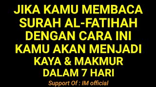 Download lagu Jika Kamu Membaca Surah Al-Fatihah dengan cara ini, kamu akan menjadi kaya dan makmur dalam 7 hari mp3 Download lagu Jika Kamu Membaca Surah Al-Fatihah dengan cara ini, kamu akan menjadi kaya dan makmur dalam 7 hari mp3
