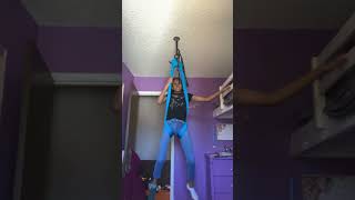 How to do a knot drop on aerial silk. 😝