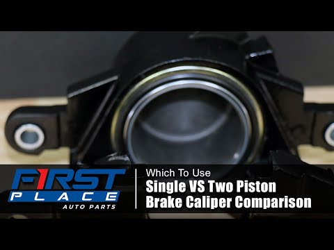 Single vs Two Piston Brake Caliper Comparison