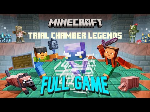 Minecraft "Trial Chamber Legends" Map - Full Gameplay Playthrough (Full Game)