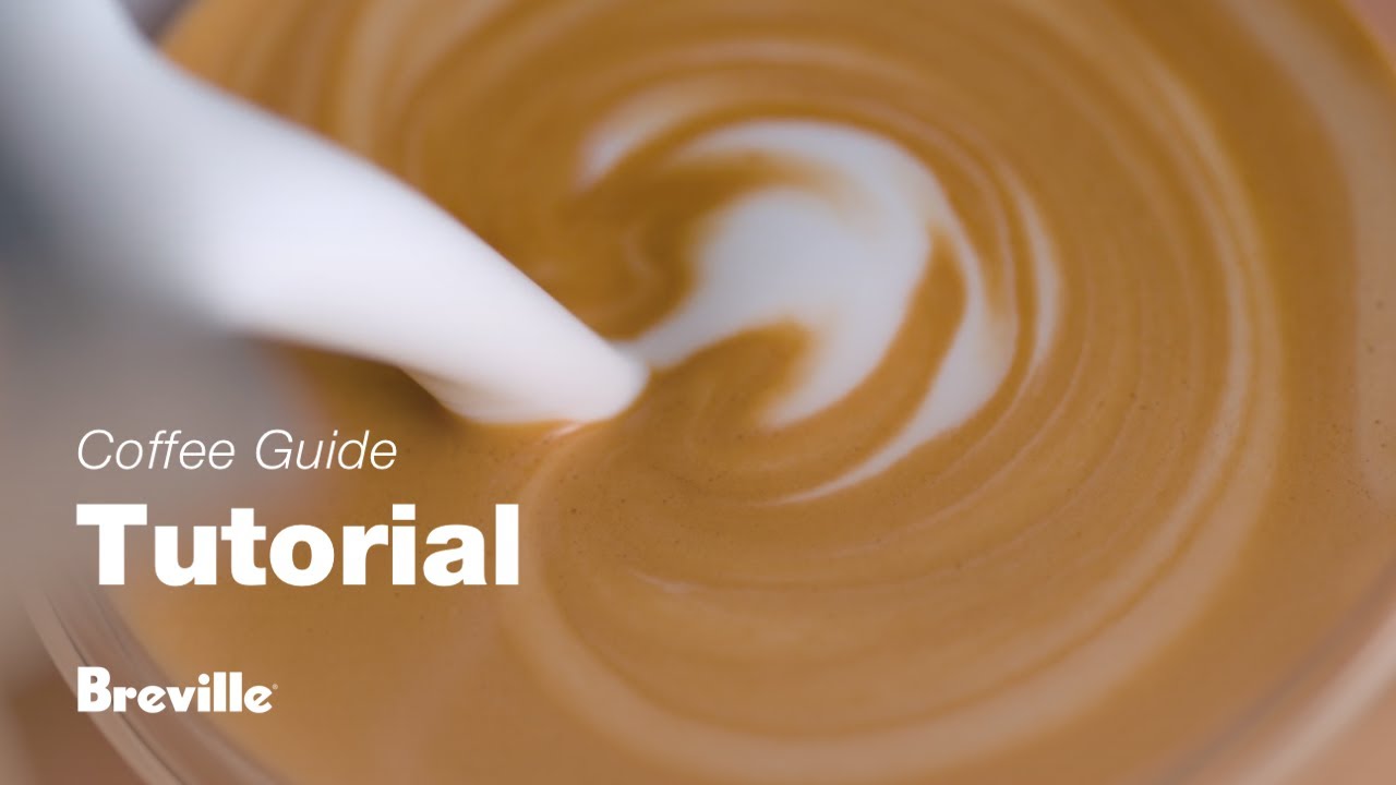 Breville coffee guide tutorial - How to create latte art
