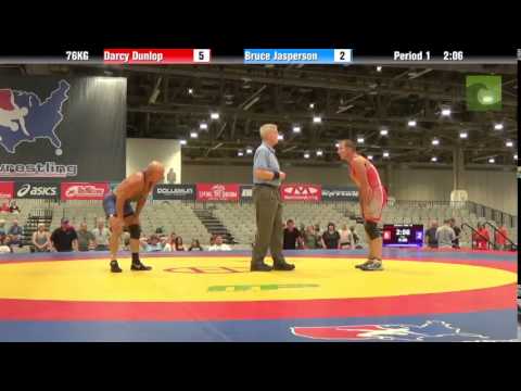 D Division 76KG - Darcy Dunlop vs. Bruce Jasperson