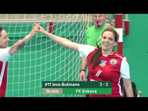 ELVI FL sievietēm - 1/4 fināla 1.spēle: FK Ķekava vs. Lekrings (15.05.2021)