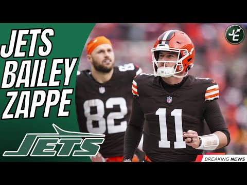 REPORT: New York Jets SIGN Bailey Zappe To A Futures Contract