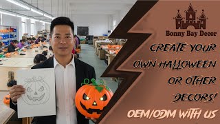 Create Your Own Seasonal Decor Products! Inside Our OEM & ODM Factory