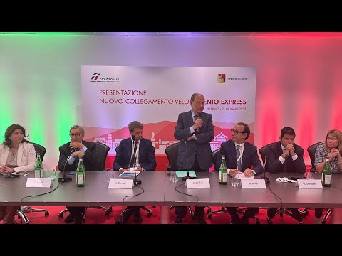 Presentazione Genio Express, treno da Palermo Centrale a Punta Raisi