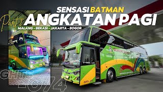 Download lagu FULL SPEED 🔥 Gunung Harta Transport Solutiions 074 'Batman' UHD Volvo B11R Malang Pagi - Bogor mp3