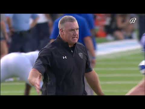 Georgia State coach Shawn Elliott's intense pregame routine
