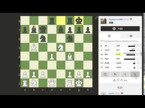 Otvorene i agresivne partije amaterskog šaha -  IVAN STOJANOVIĆ # 1179