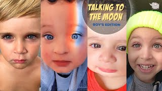 TALKING TO THE MOON BABY EYES CHALLENGE  BOYS EDIT