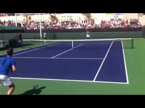 Gasquet pass vs Federer