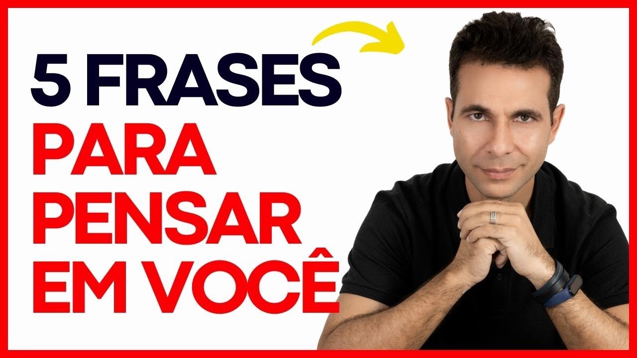 5 FRASES PARA FAZER PENSAR EM VOCÊ | ALEXANDER VOGER